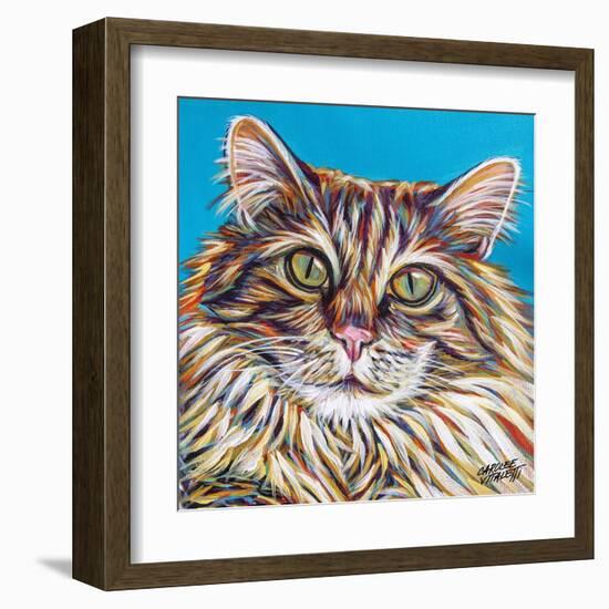 High Society Cat I-Carolee Vitaletti-Framed Art Print