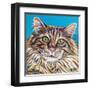 High Society Cat I-Carolee Vitaletti-Framed Art Print