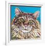 High Society Cat I-Carolee Vitaletti-Framed Art Print