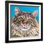 High Society Cat I-Carolee Vitaletti-Framed Art Print