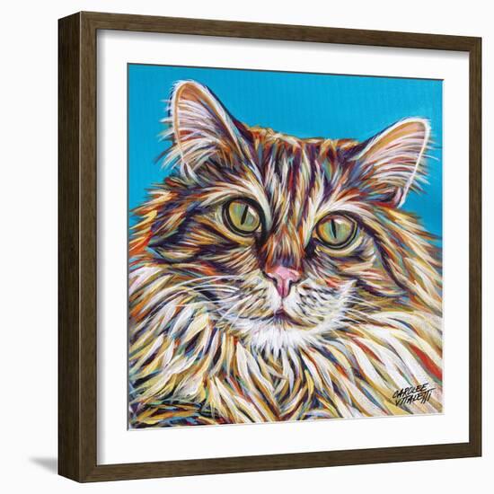 High Society Cat I-Carolee Vitaletti-Framed Art Print