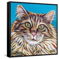 High Society Cat I-Carolee Vitaletti-Framed Stretched Canvas