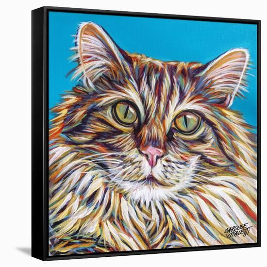 High Society Cat I-Carolee Vitaletti-Framed Stretched Canvas