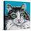 High Society Cat II-Carolee Vitaletti-Stretched Canvas