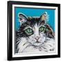 High Society Cat II-Carolee Vitaletti-Framed Art Print