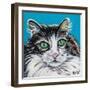 High Society Cat II-Carolee Vitaletti-Framed Art Print