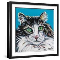 High Society Cat II-Carolee Vitaletti-Framed Art Print