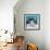 High Society Cat II-Carolee Vitaletti-Framed Art Print displayed on a wall