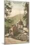 High Street and Public Walk, Harper's Ferry, West Virginia-null-Mounted Art Print