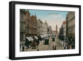 High Street, Belfast, Northern Ireland-null-Framed Art Print