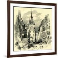 High Street Berne Switzerland-null-Framed Giclee Print