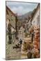 High Street, Clovelly-Alfred Robert Quinton-Mounted Giclee Print