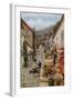 High Street, Clovelly-Alfred Robert Quinton-Framed Giclee Print