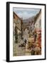 High Street, Clovelly-Alfred Robert Quinton-Framed Giclee Print