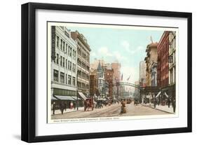 High Street, Columbus, Ohio-null-Framed Art Print