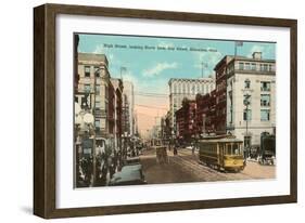 High Street, Columbus, Ohio-null-Framed Art Print