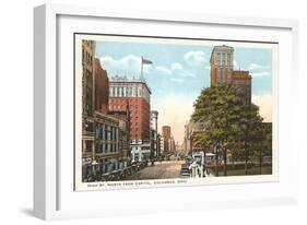 High Street, Columbus, Ohio-null-Framed Art Print