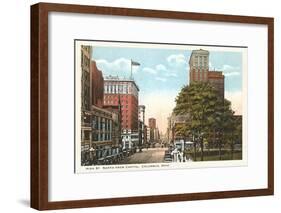 High Street, Columbus, Ohio-null-Framed Art Print