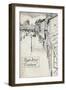 High Street Evesham, 19th Century-Edmund Hort New-Framed Giclee Print