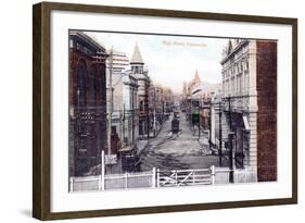 High Street, Fremantle, Australia, C1900s-null-Framed Giclee Print