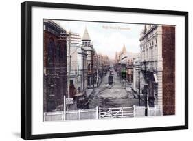 High Street, Fremantle, Australia, C1900s-null-Framed Giclee Print