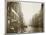 High Street, Glasgow, C.1878 (B/W Photo)-Thomas Annan-Mounted Premium Giclee Print