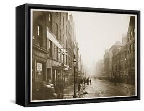 High Street, Glasgow, C.1878 (B/W Photo)-Thomas Annan-Framed Stretched Canvas