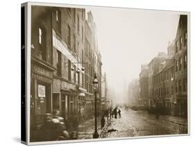 High Street, Glasgow, C.1878 (B/W Photo)-Thomas Annan-Stretched Canvas