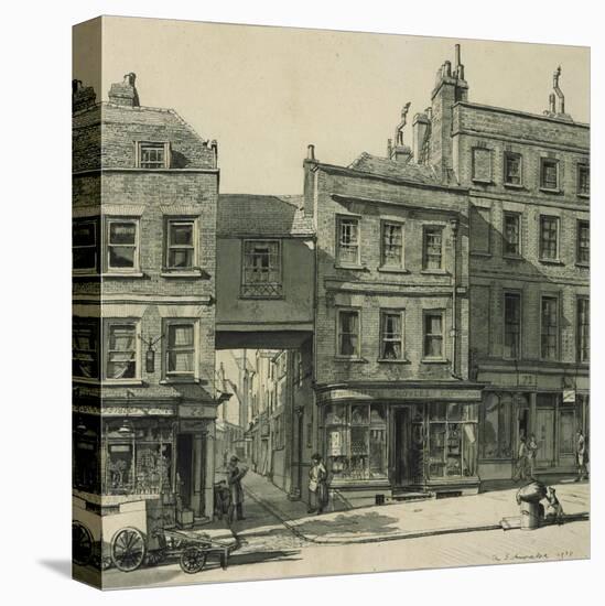 High Street, Hampstead-Randolph Schwabe-Stretched Canvas