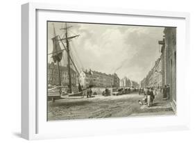 High Street in Belfast-Thomas Mann Baynes-Framed Giclee Print
