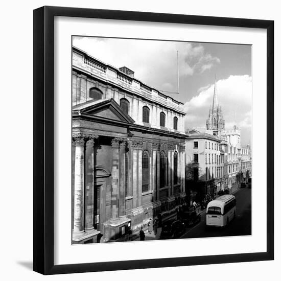 High Street, Oxford, Circa 1953-Staff-Framed Photographic Print