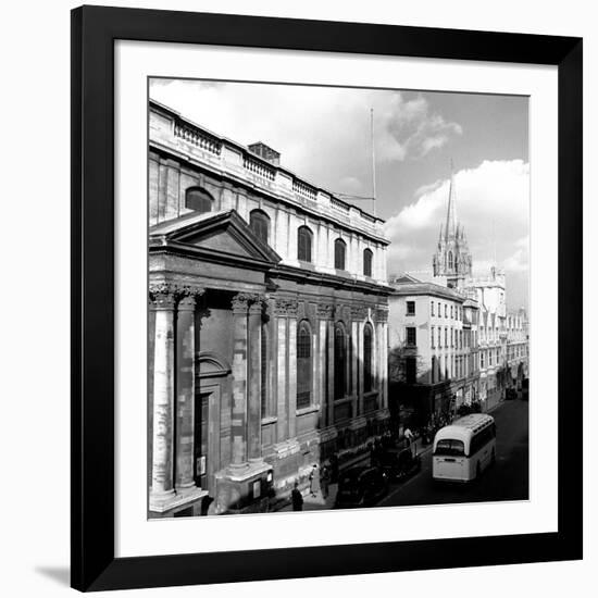 High Street, Oxford, Circa 1953-Staff-Framed Photographic Print