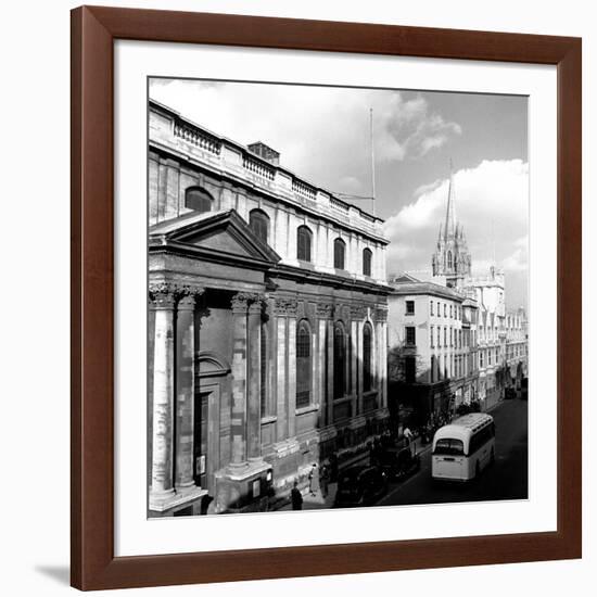 High Street, Oxford, Circa 1953-Staff-Framed Photographic Print