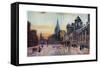 High Street, Oxford-William Matthison-Framed Stretched Canvas