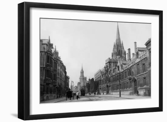 High Street, Oxford-Staniland Pugh-Framed Photographic Print