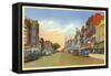 High Street, Portsmouth, Virginia-null-Framed Stretched Canvas