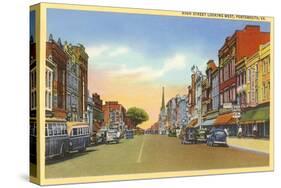 High Street, Portsmouth, Virginia-null-Stretched Canvas