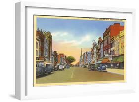 High Street, Portsmouth, Virginia-null-Framed Art Print