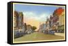 High Street, Portsmouth, Virginia-null-Framed Stretched Canvas