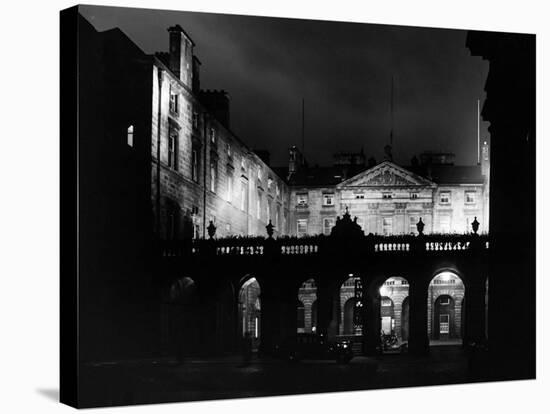 High Street Undergoes Experimental Floodlighting, Edinburgh-null-Stretched Canvas