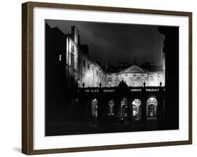 High Street Undergoes Experimental Floodlighting, Edinburgh-null-Framed Photographic Print