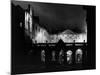 High Street Undergoes Experimental Floodlighting, Edinburgh-null-Mounted Photographic Print