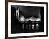 High Street Undergoes Experimental Floodlighting, Edinburgh-null-Framed Photographic Print