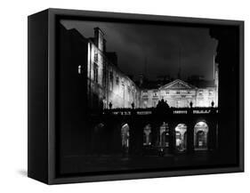 High Street Undergoes Experimental Floodlighting, Edinburgh-null-Framed Stretched Canvas