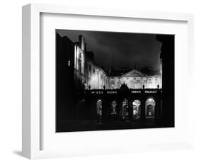 High Street Undergoes Experimental Floodlighting, Edinburgh-null-Framed Photographic Print
