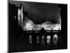 High Street Undergoes Experimental Floodlighting, Edinburgh-null-Mounted Photographic Print