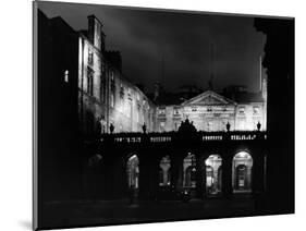 High Street Undergoes Experimental Floodlighting, Edinburgh-null-Mounted Photographic Print