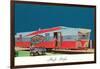 High Style, Big Trailer, Retro-null-Framed Art Print