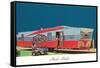 High Style, Big Trailer, Retro-null-Framed Stretched Canvas