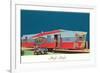 High Style, Big Trailer, Retro-null-Framed Premium Giclee Print